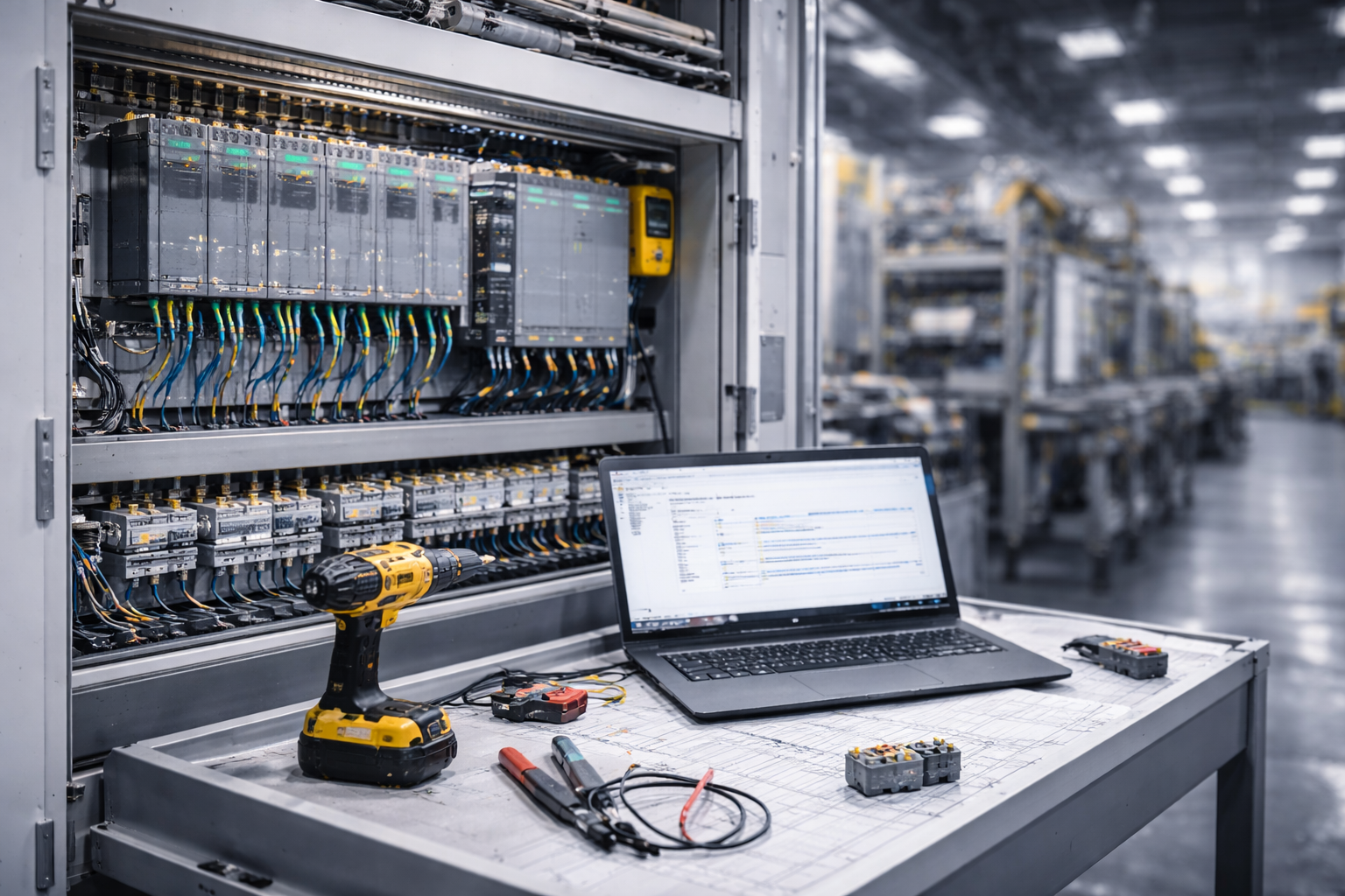 Schaltschrank und SPS